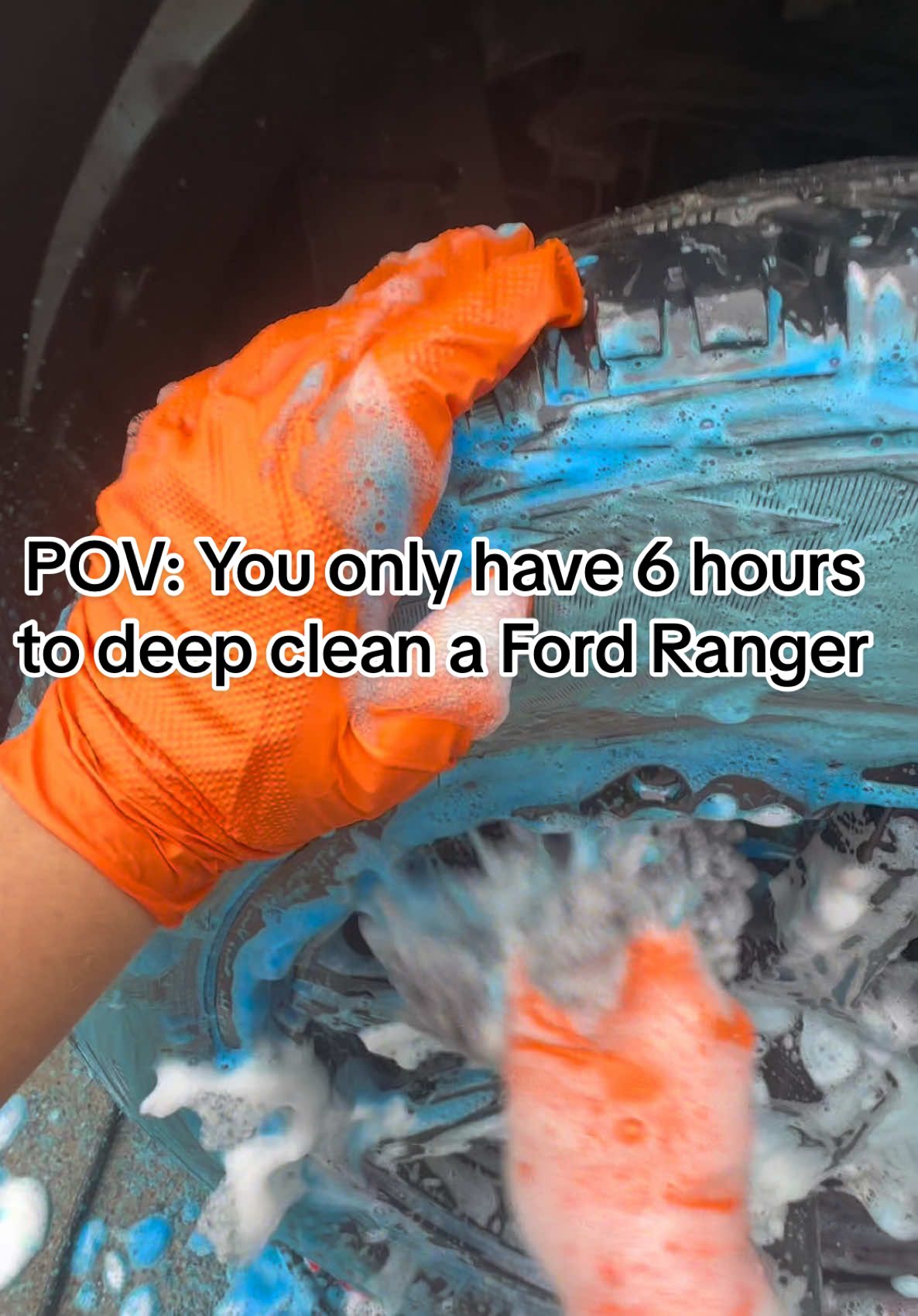 Part 3 | POV: You’re detailing a Ford Ranger wildtrak 😮‍💨 #detailing #detailinglife #pov #ford #fordranger #cardiff #asmr #oddlysatisfying #fyp 