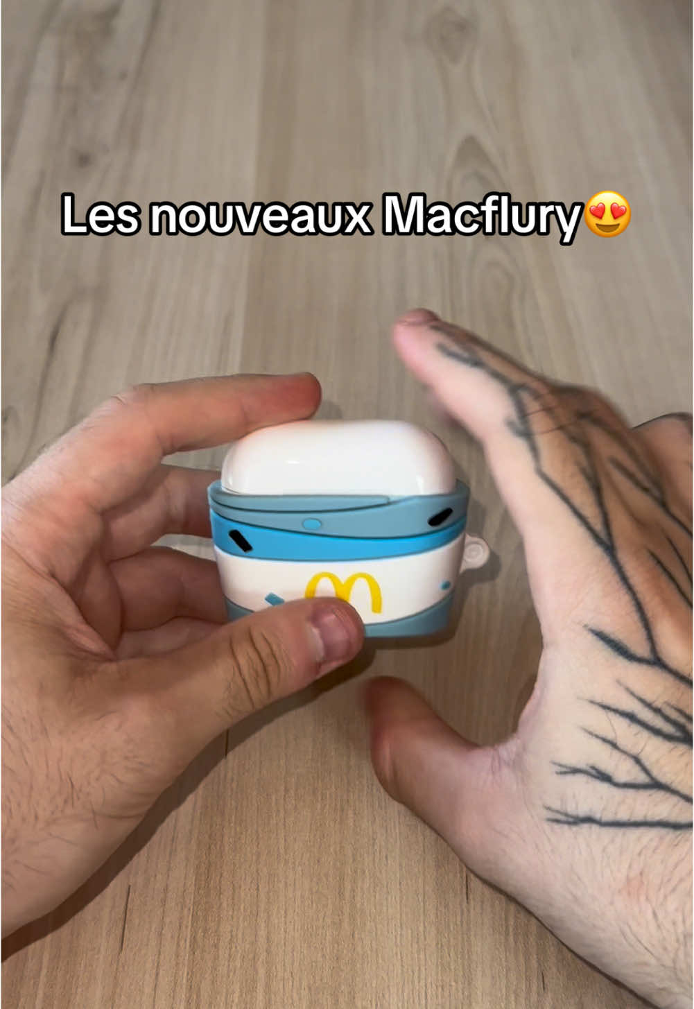 Les nouveaux Mcflury ! 😍 #mcdo #mcdonalds #pourtoii #airpodspro #airpodcase #airpodsjump 