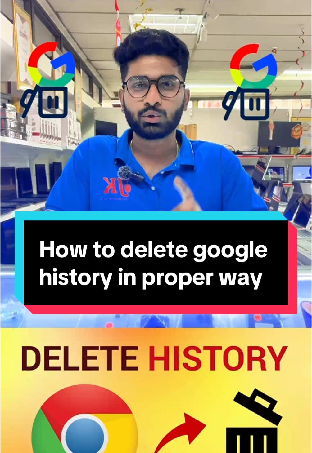 How to delete google history in proper way #google#chrome#browser#history#historytiktok#fyp#fypage #fyppppppppppppppppppppppp#foryou#foryyoupage#tips#tipsandtricks#trick#tiktok#singapore#tamil#singaporetiktokers🇸🇬#srilanka#malaysiatiktok#malaysia#dubai 