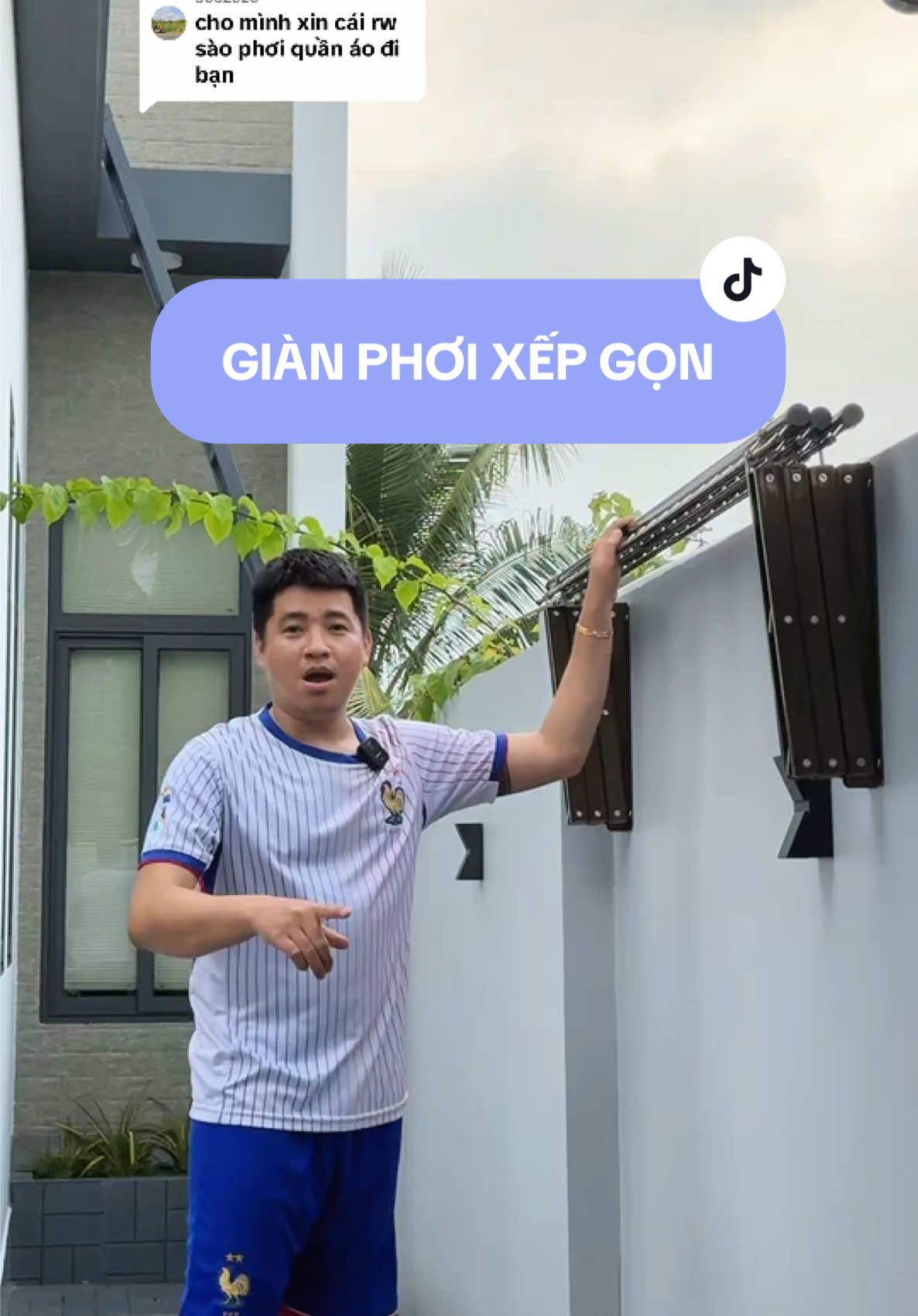 Trả lời @Phi Thuyền 3062020 Review chi tiết cho em giàn phơi thông minh xếp gọn chịu lực 80kg màu rêu nha #nhantayhome #dogiadung #tumuadoreview #chamsocnhacua 