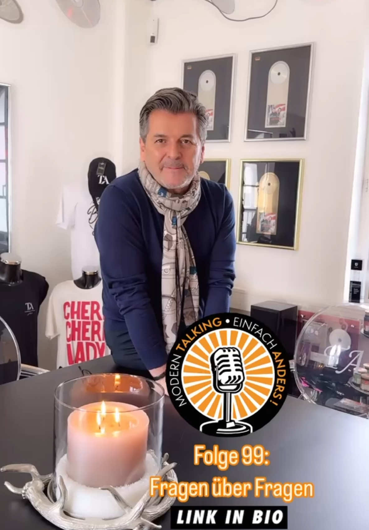 🔥🎙️ MODERN TALKING - EINFACH ANDERS Der Podcast mit Thomas Anders Folge 99: Fragen über Fragen Moderation by @ModeratorKunze  Hört doch mal rein! Überall da, wo es Podcasts gibt! 🔗 LINK IN BIO! #thomasanders #kunze #derpodcastmitthomasanders #podcast #fragenüberfragen #fragerunde