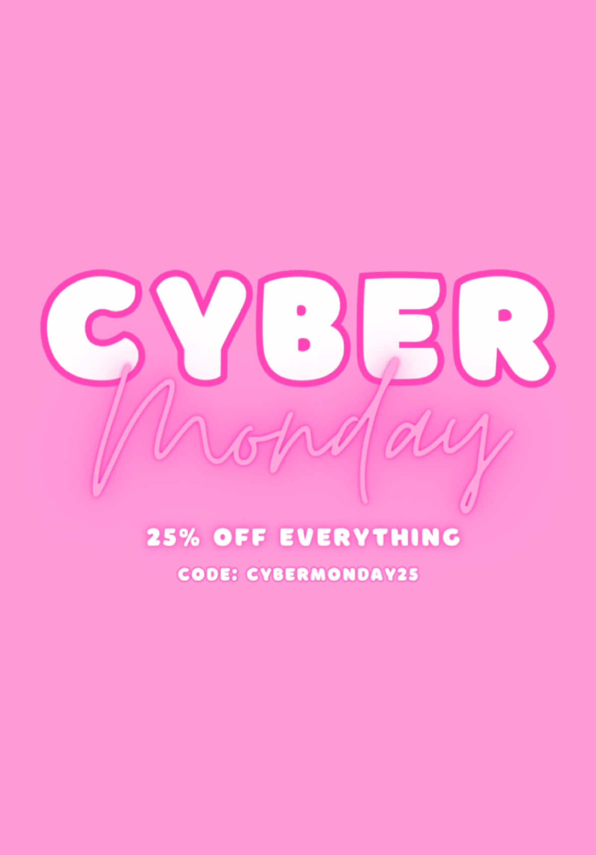 25% OFF everything! Cyber monday is here⚡️💗 code: CYBERMONDAY25 #mimamsterdam #cybermonday 