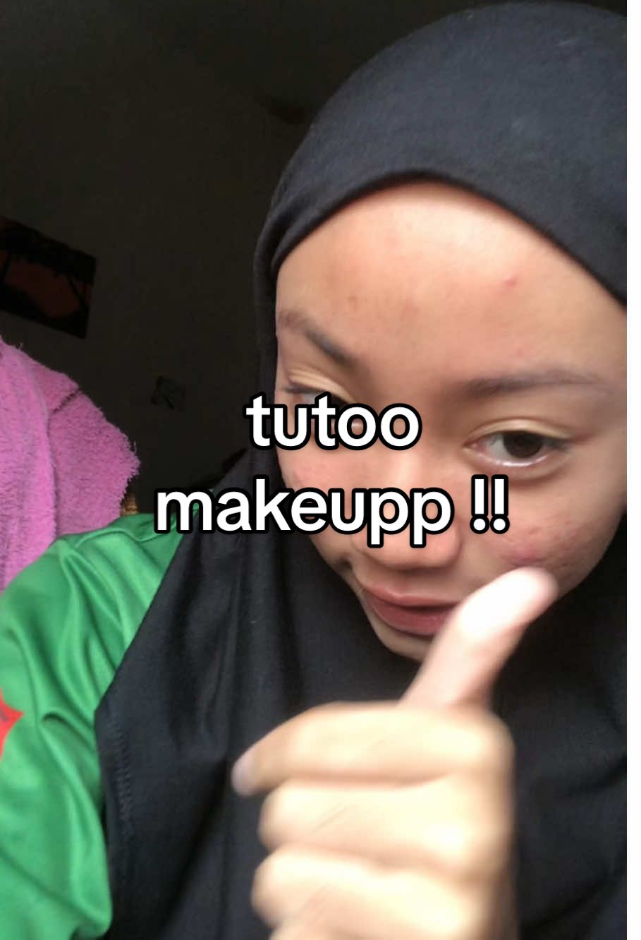 hoh tuto makeup , npok rama mtk tugk 😔💔💔 . #tutorialmakeup #fyp #xyxcba 