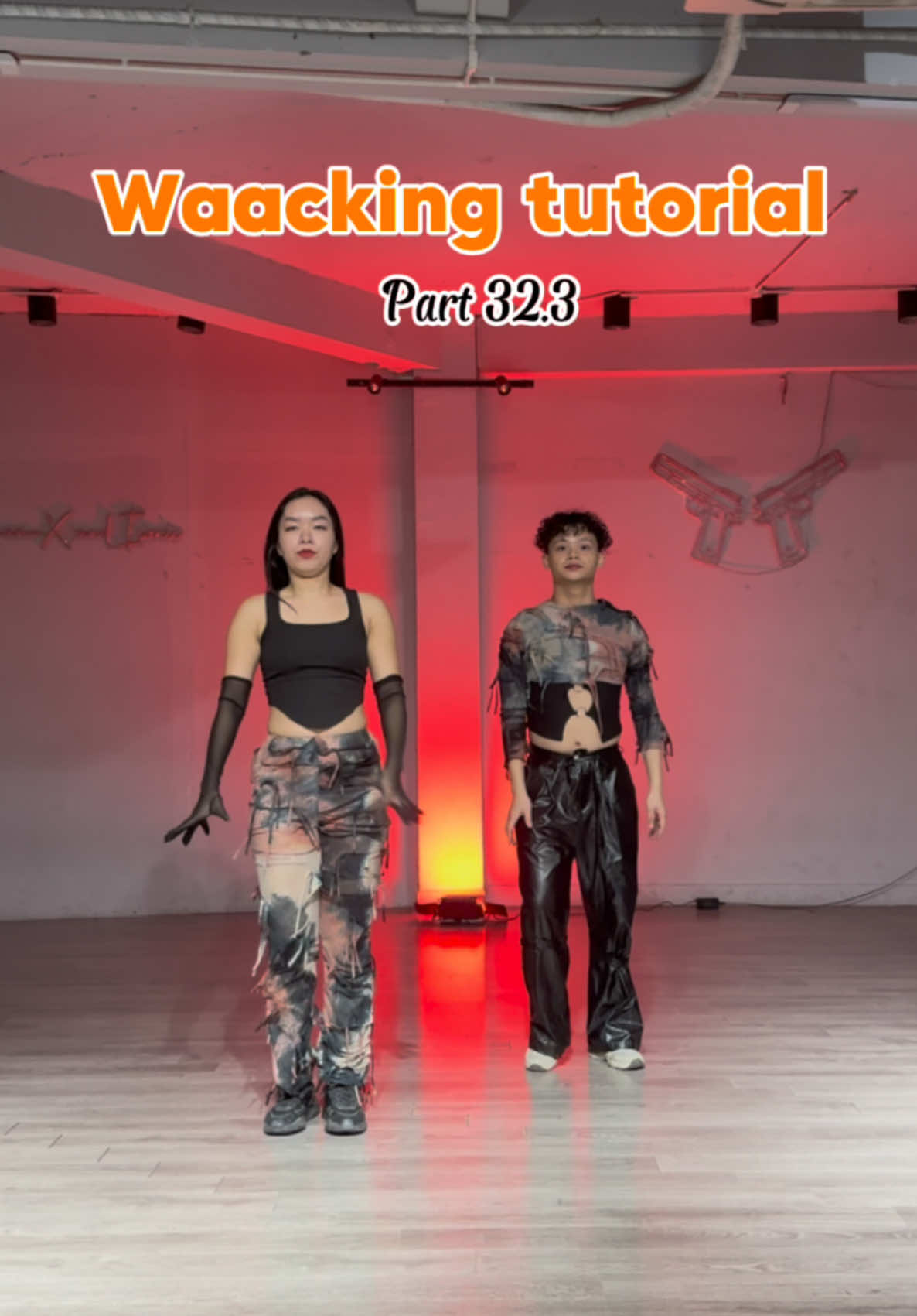 Choáy lên choáy lên ❤️‍🔥 #waacking #tutorial #dance #fy @Duccxityyy🙆🏻‍♂️ 