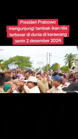 KETAHANAN PANGAN UNTUK RAKYAT INDONESIA  #prabowo #presidenindonesia #gerindra #rakyat #indonesia #tambak #karawang #beritaviral #fypシ゚ 