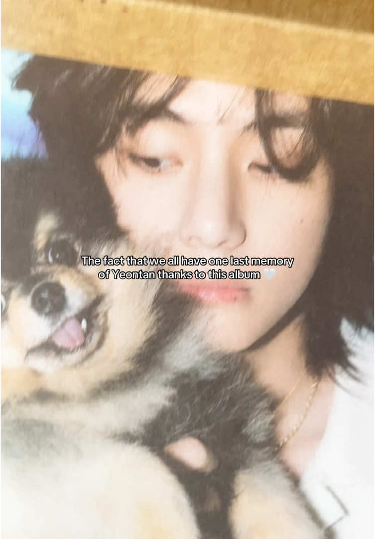 #TAE — Don’t worry Taehyung we’re all thinking of Yeontan, may he rest in peace 💜💜 #foryou #uarmyjinni #viral #fyp #bangtan #taehyung #yeontan #layover #btsarmy 