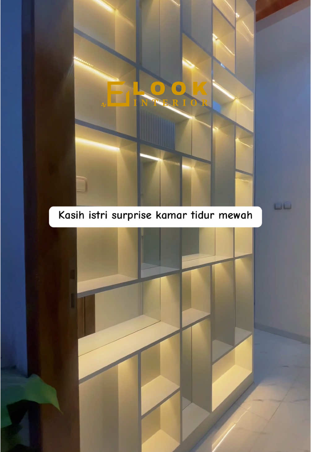 #desainkamartidurmewah #bedroom#inspirasikamartidur #interiorgresik #interiorsurabaya #Kamar Tidur Aesthetic Pasutri 