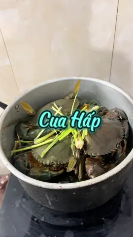 Sáng sớm ra chợ chọn được mấy con cua về hấp cho cả nhà cùng ăn ạ #LearnOnTikTok #xuhuongtiktok #monngonmoingay #ăncungtiktok 