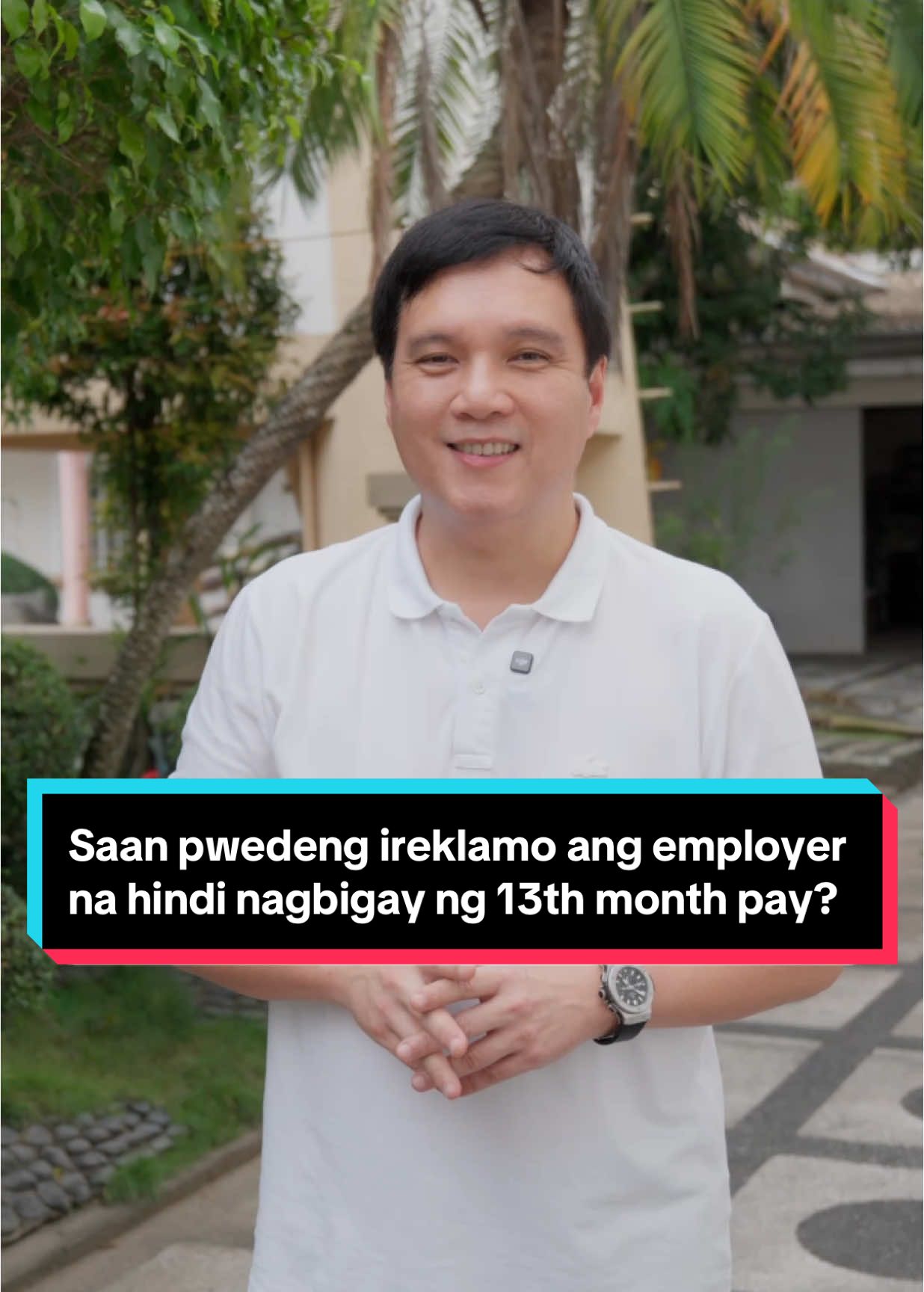 13TH MONTH PAY SEASON Saan pwedeng ireklamo ang employer na hindi nagbigay ng 13th month pay? #AttyTonyRoman #WalangLAWkohan #lawtiktokph  #legaladvice #phlawyer #lawschoolph #fyp #13thMonthPay #Christmas #DOLE