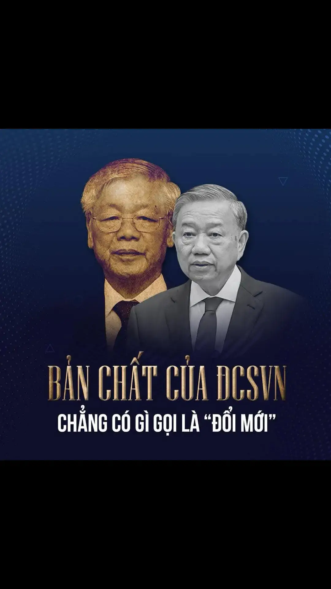 BẢN CHẤT CỦA ĐCSVN, CHẲNG CÓ GÌ GỌI LÀ “ĐỔI MỚI” Sau khi cầm quyền chức Tổng Bí thư ĐCSVN, cả Tô Lâm hay Nguyễn Phú Trọng trước đây đều hô hào thay đổi cái này, cải cách cái kia, cốt là để mị dân, nói cho hay nhưng bản chất là muốn độc tôn, cá nhân hóa quyền lực và thanh trừng các đối thủ và phe nhóm chính trị khác. Với Nguyễn Phú Trọng là chiến dịch “đốt lò” chống tham nhũng, với Tô Lâm là chiến dịch tinh gọn, sát nhập bộ máy. Nhưng thử hỏi, tham nhũng có phải từ đảng mà ra, bộ máy quan chức phình to cũng do đảng mà ra? Ngược lại thời điểm đại hội ĐCSVN lần thứ VI năm 1986, tỷ lệ lạm phát của Việt Nam ở mức cao kỷ lục 774,7%, đất nước “rừng vàng, biển bạc” mà dưới sự lãnh đạo của đảng, nhân dân đói không có gì ăn, có nguy cơ đến sự tồn vong của chế độ, thì đảng mới ra cái gọi là nghị quyết “Đổi mới”. Nhưng, ai đã cải cách ruộng đất, bắt dân phải vào hợp tác xã, chế độ bao cấp, tổ chức đánh tư sản… đưa đất nước đến nghèo đói. Rồi khi sắp đến đường cùng, đảng sợ quá buộc phảy thay đổi. Với bệnh kiêu ngạo cộng sản và chuyên chính vô sản, ĐCSVN không bao giờ thừa nhận sai lầm, mà lấp liếm, ngụy biện gọi đó là “đổi mới”. Bây giờ, giọng văn của Tô Lâm cũng y chang vậy. Bộ máy quan chức chính quyền Việt Nam đã phình to, cấu kết bè cánh, xây dựng cả hệ thống pháp luật để tham nhũng, bao che cho nhau. Đến khi thấy dân sắp không nuôi nổi nữa, thì Tô Lâm lại đứng lên ra vẻ cải cách, nhưng bản chất là để sửa lỗi do đảng gây ra, cốt để kéo dài sự tồn vong của đảng và quyền lực của cá nhân Tô Lâm. Dựng lên chuyện sát nhập, tinh ngọn bộ máy, Tô Lâm còn có một mũi tên khác là thanh trừng, loại bỏ các đối thủ chính trị, các phe cánh khác. Liệu sẽ có một thế hệ quan chức mới, tiến hóa tinh vi hơn, thủ đoạn hơn trong cách đối phó với nhân dân hay không? “Điểm nghẽn” của Việt Nam là phải thay đổi thể chế cộng sản đang cầm quyền. Khi còn chưa thay đổi được, thì chẳng bao giờ tin được sự thay đổi của Tô Lâm hay bất cứ lời một quan chức nào khác. #tintuc #vietnam 