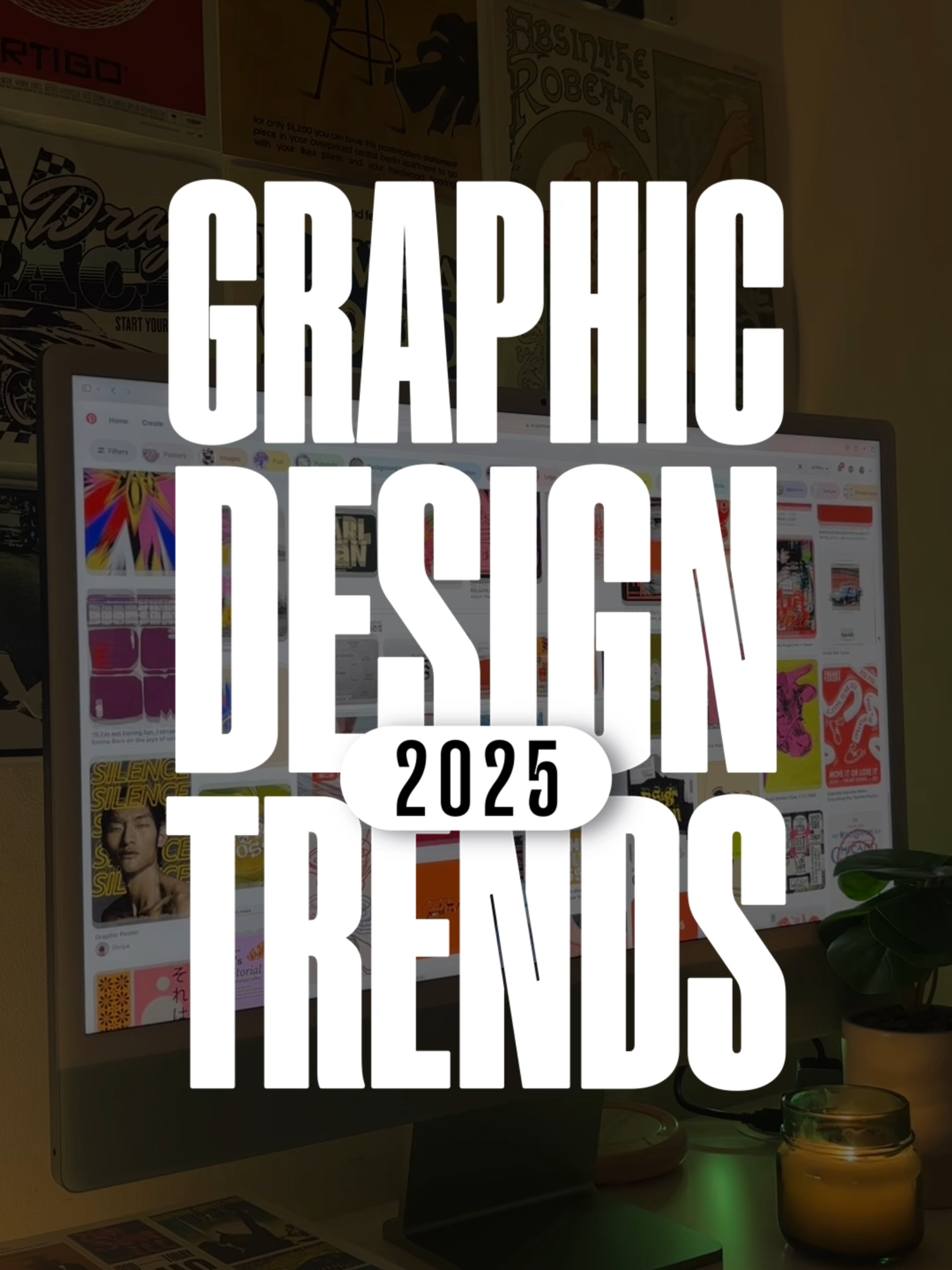 IT'S TIME 🔥⁠ ⁠ This is some of our 2025 graphic design trends prediction - leave your predictions in the comments!⁠ ⁠ ⁠ #trends #predictions #kittl #kittldesign #typography #utilitarian #couplegoalsollage #bentogrid #gradient #designsoftware #graphicdesign #designinspiration