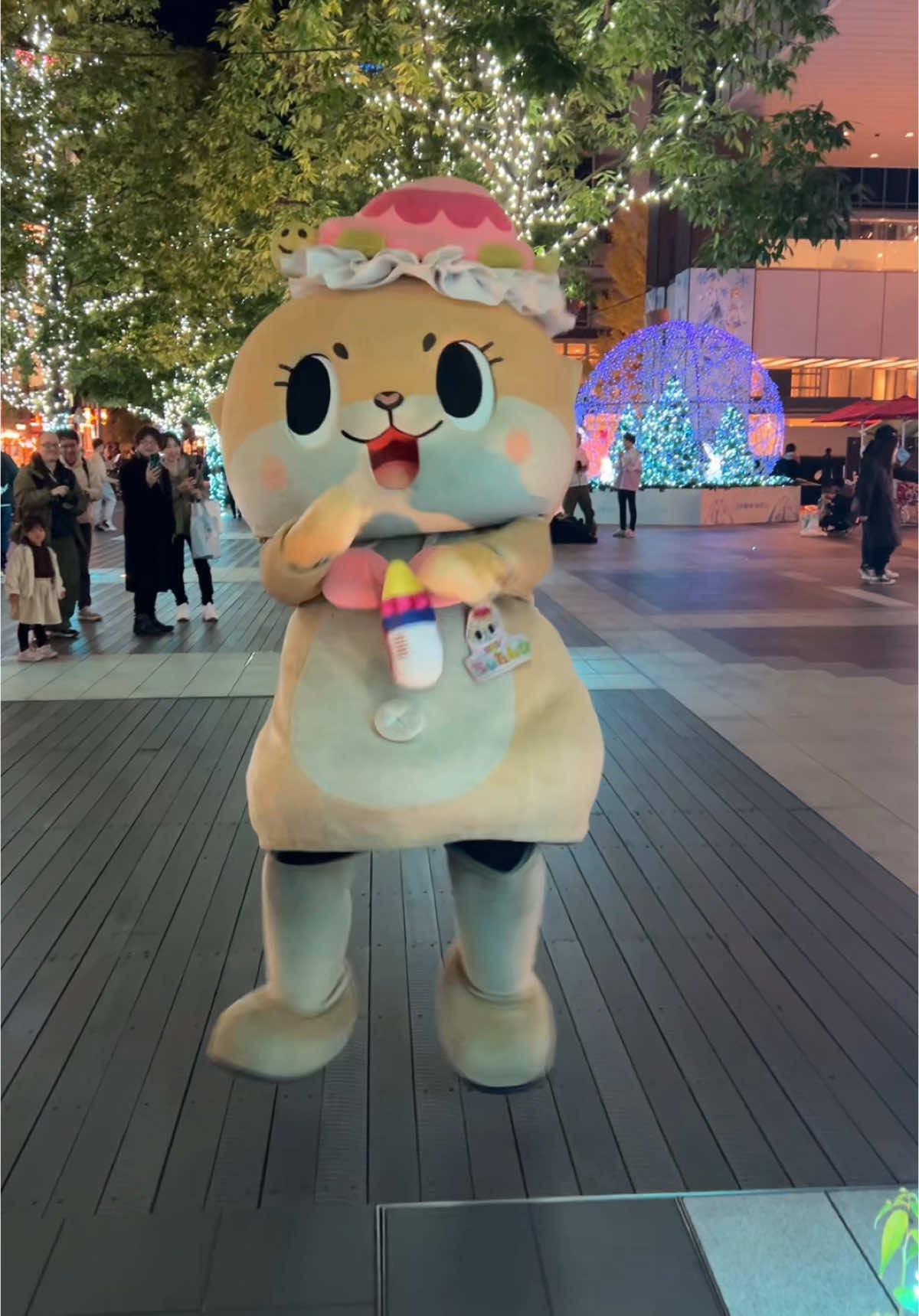 イルミの季節がやってきましたっ☆#ちぃたん☆ #chiitan #クリスマス ##イルミネーション 