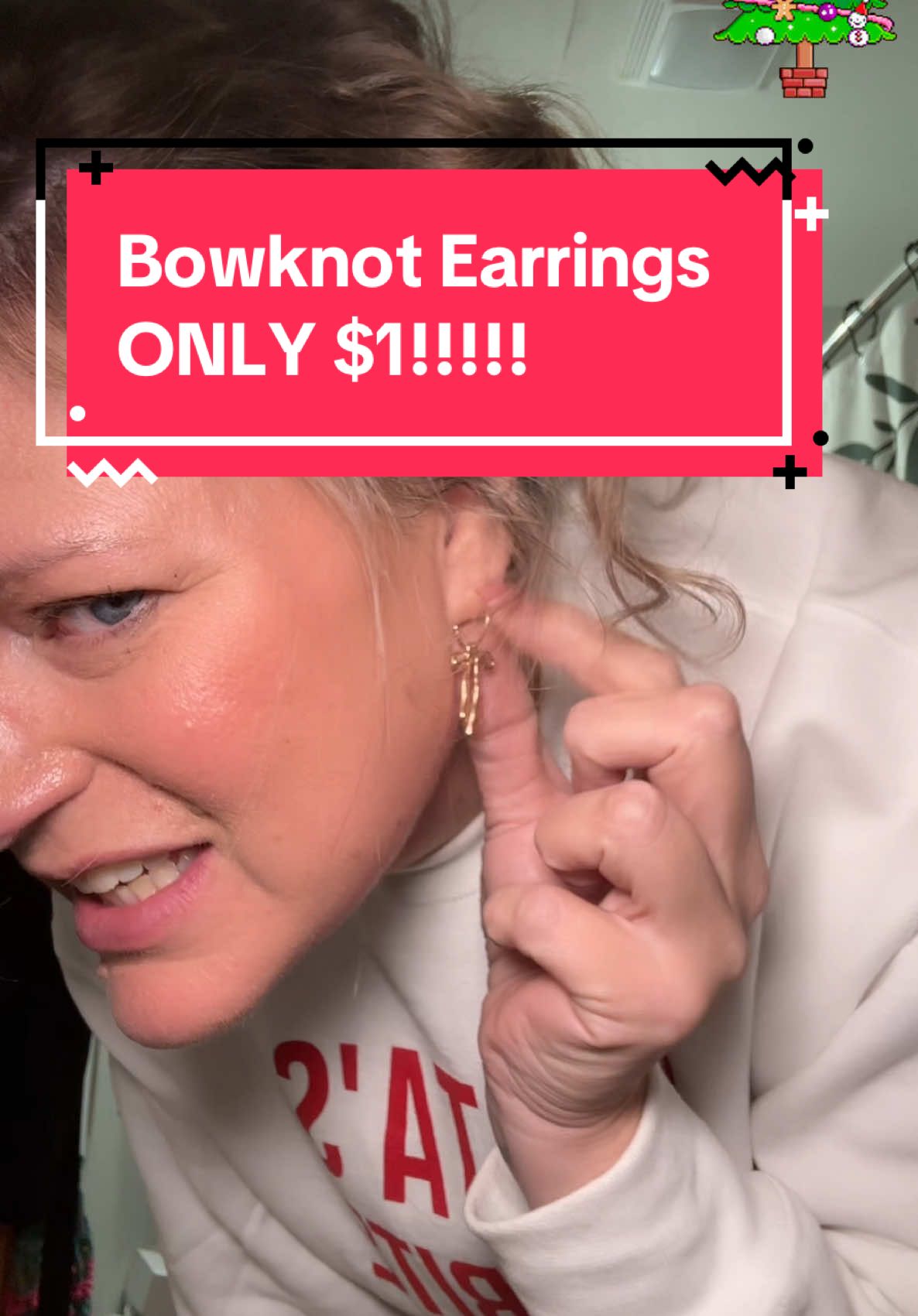 This video diesnt go these earrings justice….they are STUNNING!!!grab all three colors before they sell out.  #bows #earrings #hoopearrings #jewelry #tiktokshopcybermonday #spotlightfinds 