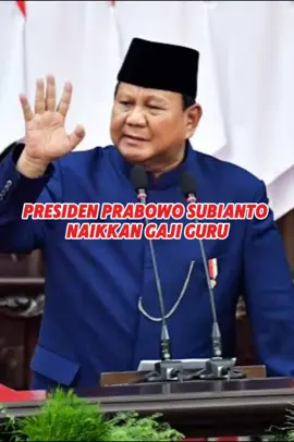 Presiden Prabowo Subianto mengumumkan gaji guru 2025 akan mengalami kenaikan, baik untuk yang berstatus ASN (PNS atau PPPK) maupun non-ASN. Lantas, berapa besaran gaji guru tahun tahun jika benar naik? Sebelumnya Prabowo mengatakan para guru ini akan mendapat kenaikan tunjangan profesi sebesar satu kali gaji untuk guru ASN pada 2025, dan senilai Rp 2 juta untuk guru non-ASN yang telah ikut sertifikasi atau pendidikan profesi guru (PPG). Bersamaan dengan rencana kenaikan gaji guru tersebut, eks Menteri Pertahanan itu menyatakan pihaknya telah meningkatkan anggaran kesejahteraan guru hingga Rp 16,7 triliun di 2025. #guru #asn #pns #gaji #naik #prabowo 