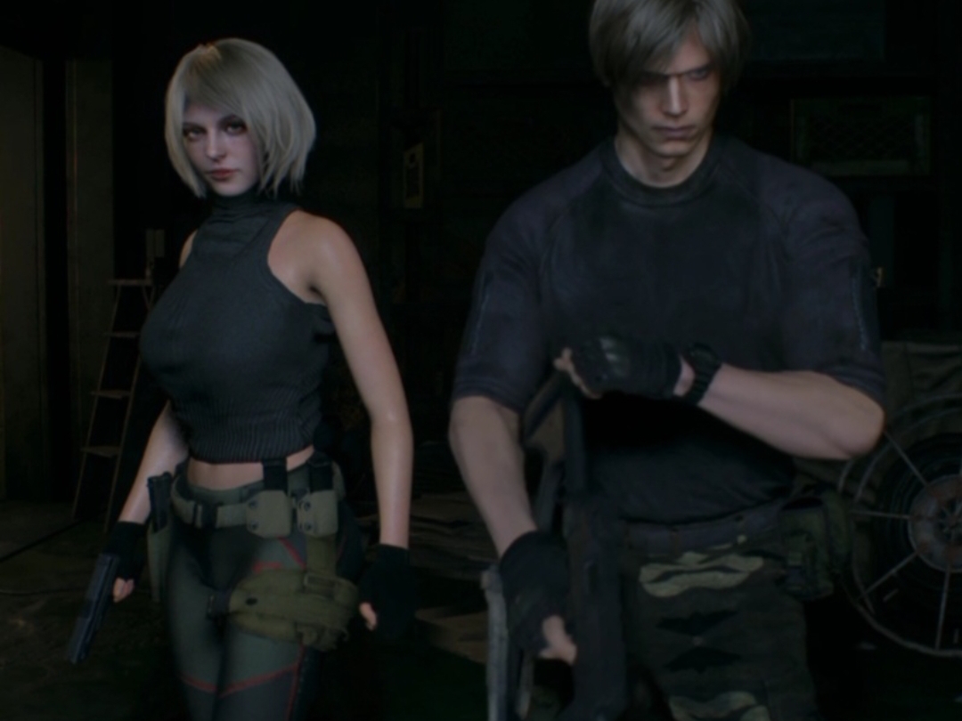 Leon's teaching Ashley  #residentevil4remake #leonkennedy #leonkennedyedit #leonscottkennedy #ashley_graham #ashleygraham #ashley #Capcom #residentevil #REBHFun #ResidentEvil #residentevil4 #edit #edits #editor #leon 