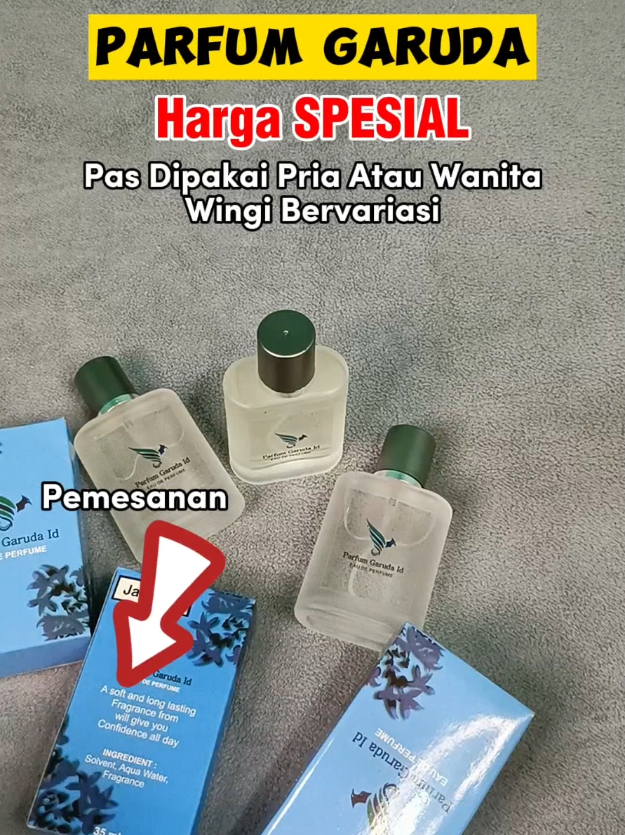 Parfum GARUDA Pas Dipakai Pria Atau Wanita, Wangi Bervariasi #affiliate #parfum 