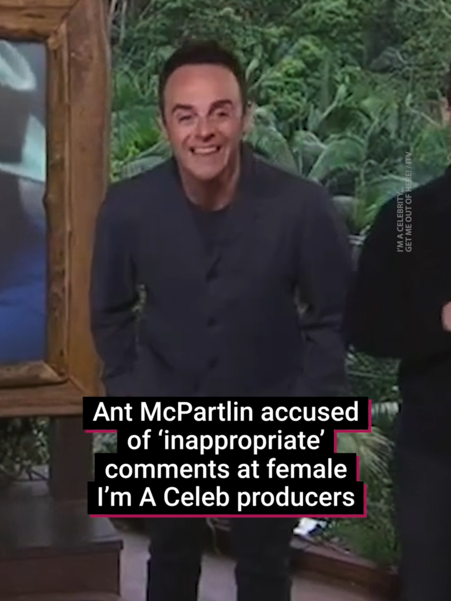 Ant McPartlin has been accused of making ‘inappropriate’ comments to female @imacelebrity producers.   According to @dailymail on Sunday, Ant singled out two producers, aged 40 and 24, in a private Instagram broadcast channel called Jungle Club.   📲 Follow us for live updates. #antmcpartlin #imaceleb #tv #british #brittok #television #accusations #realitytv #itv #fyp #foryoupage