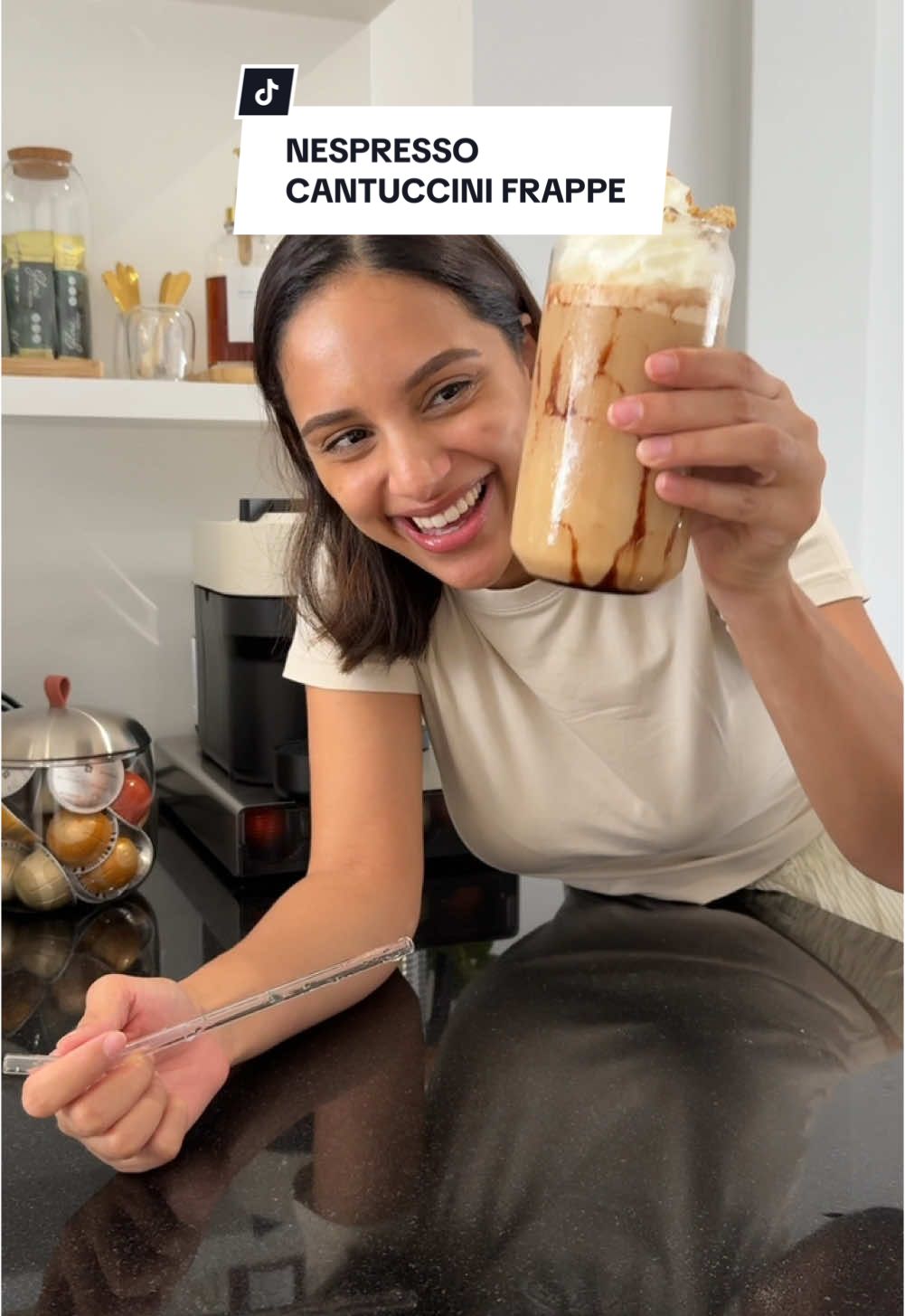 Replying to @Divanth Naidoo have you seen my recent collab with Nespresso? 👀 such a dream 😭 more still coming 🤭 #anarzade #nespressoza #nespressovertuo #frappuccino #coffeerecipe #athomecoffee #fyp #foodietiktok #coffeetok @Nespresso 