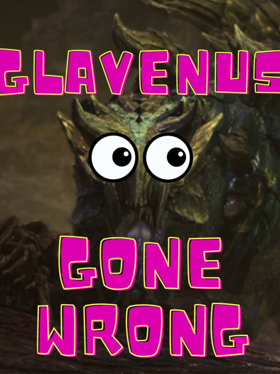 GLAVENUS GONE WRONG...#mhw #monsterhunter #monsterhunterworld #fail #funnymemes #twitch #gaming#capcom #fyp