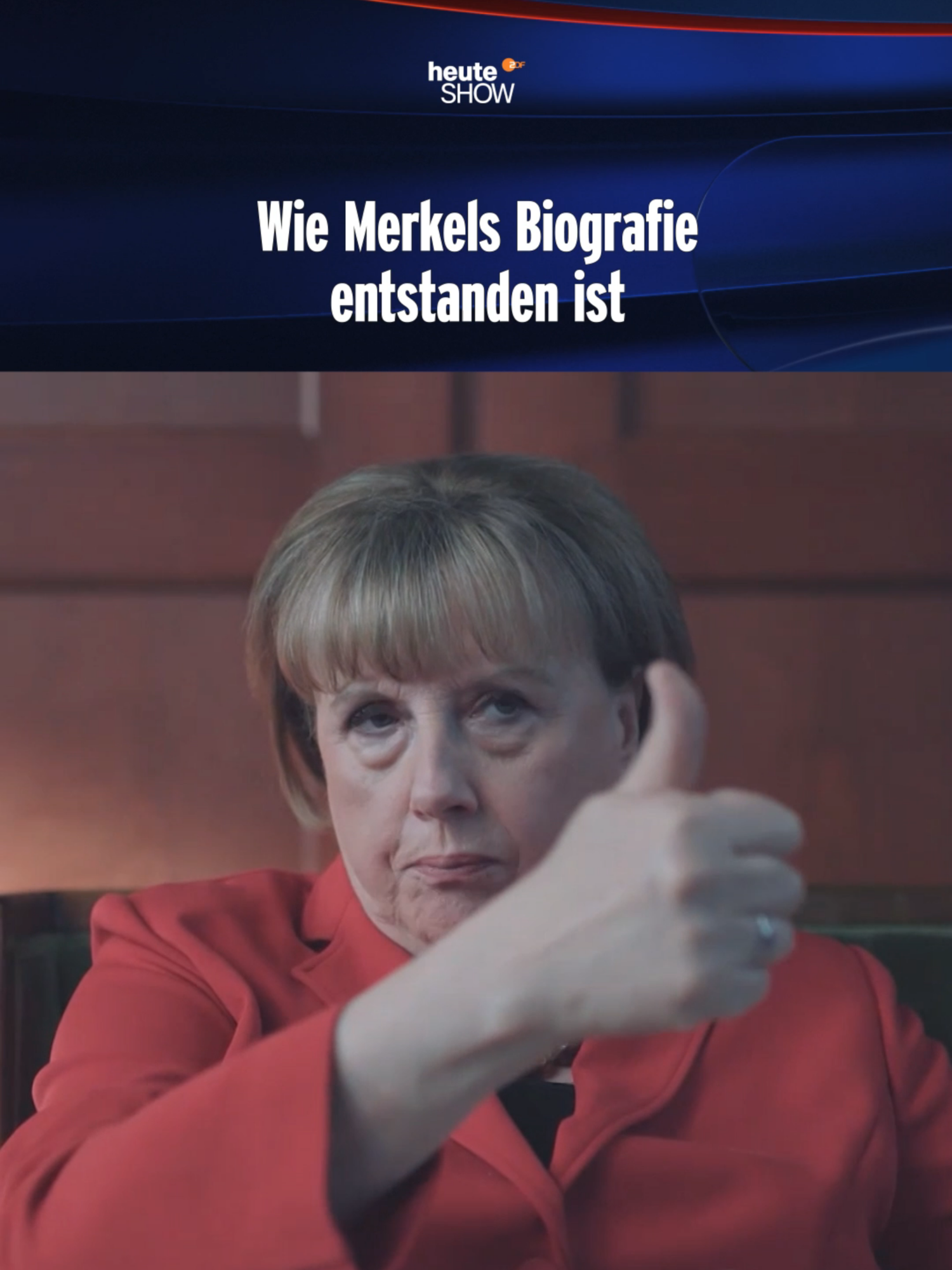 Wenigstens ist sie ehrlich #heuteshow