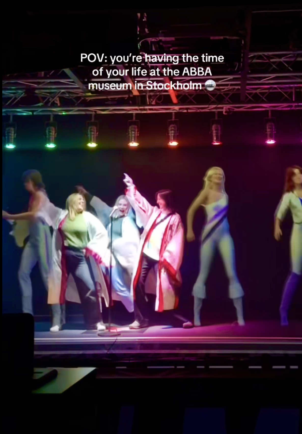 Have the time of your life at the ABBA museum in Stockholm🪩 Trust us, it's worth it! Credit:  viivvgi #abba #mammamia #abbathemuseum #stockholm #sweden #grouptravel #topdeck #topdecktravel 