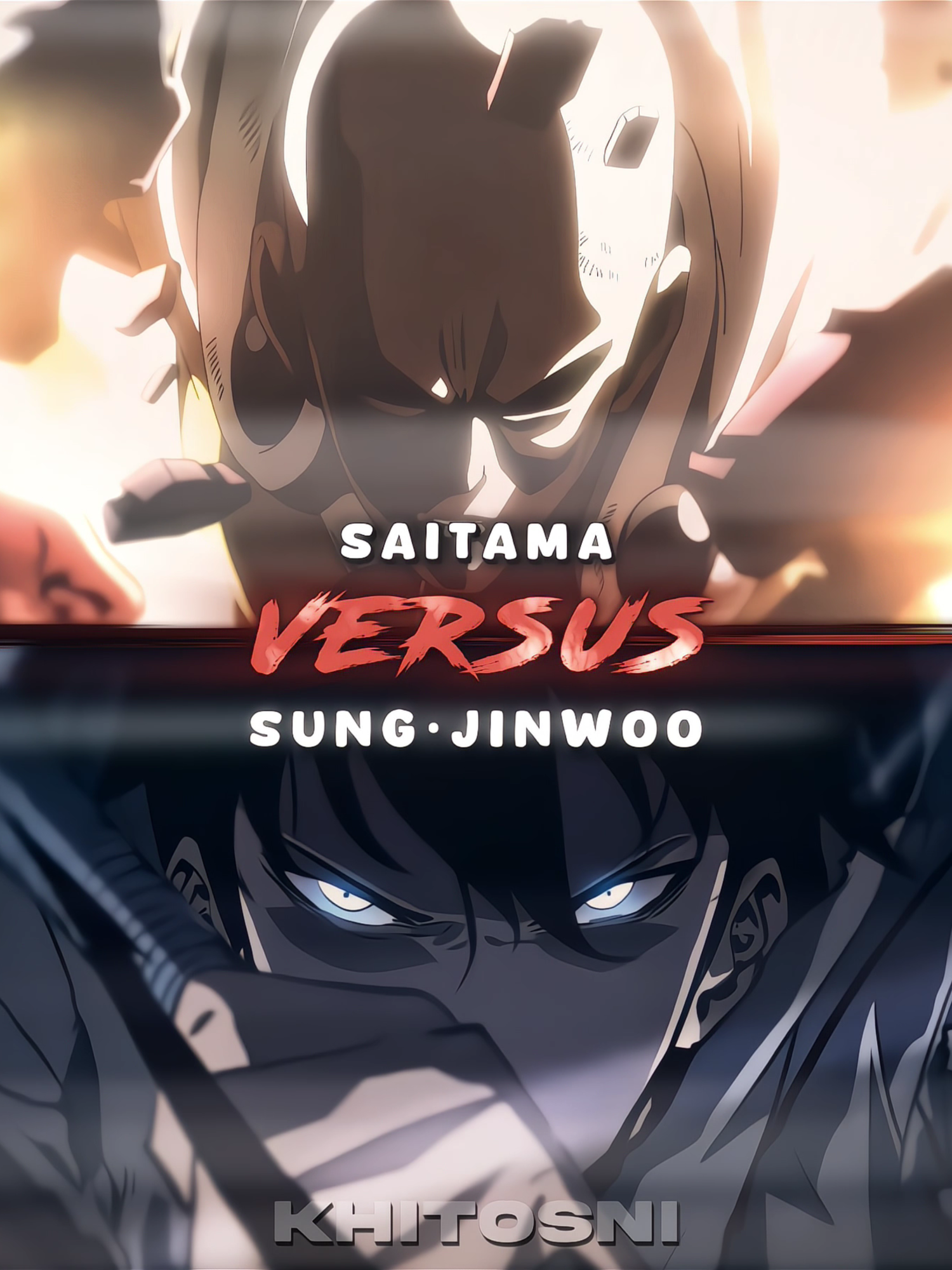 Saitama vs Jinwoo || saitama low 1-c 5D😏 #vs #vsanime #vsbattlewiki #onepunchman #opm #saitama #sololeveling #sungjinwoo #jinwoo #เกนอส #กุเกลียดเกนอส