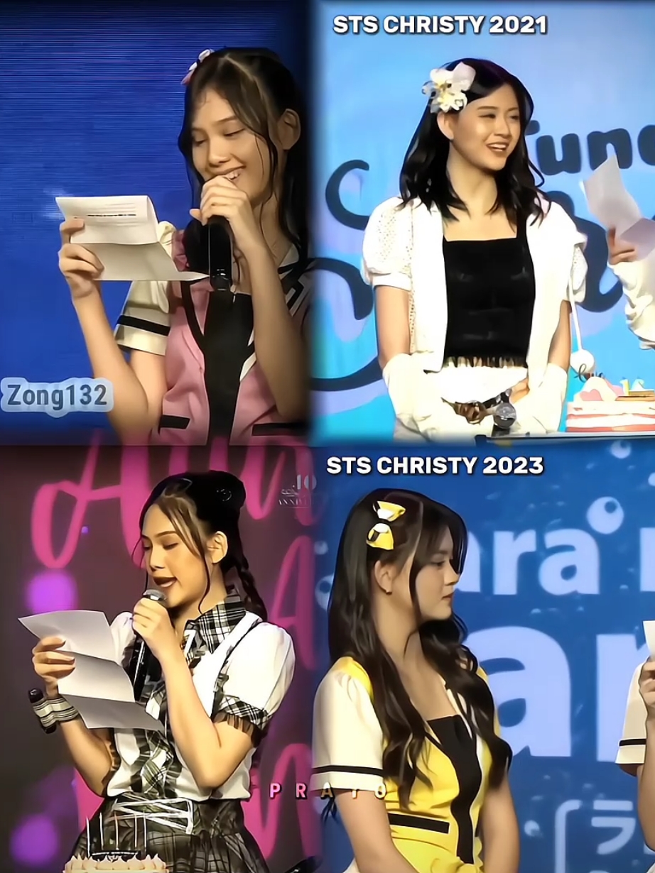 this year, who will read the letter to christy? #christyjkt48 #angelinachristy 