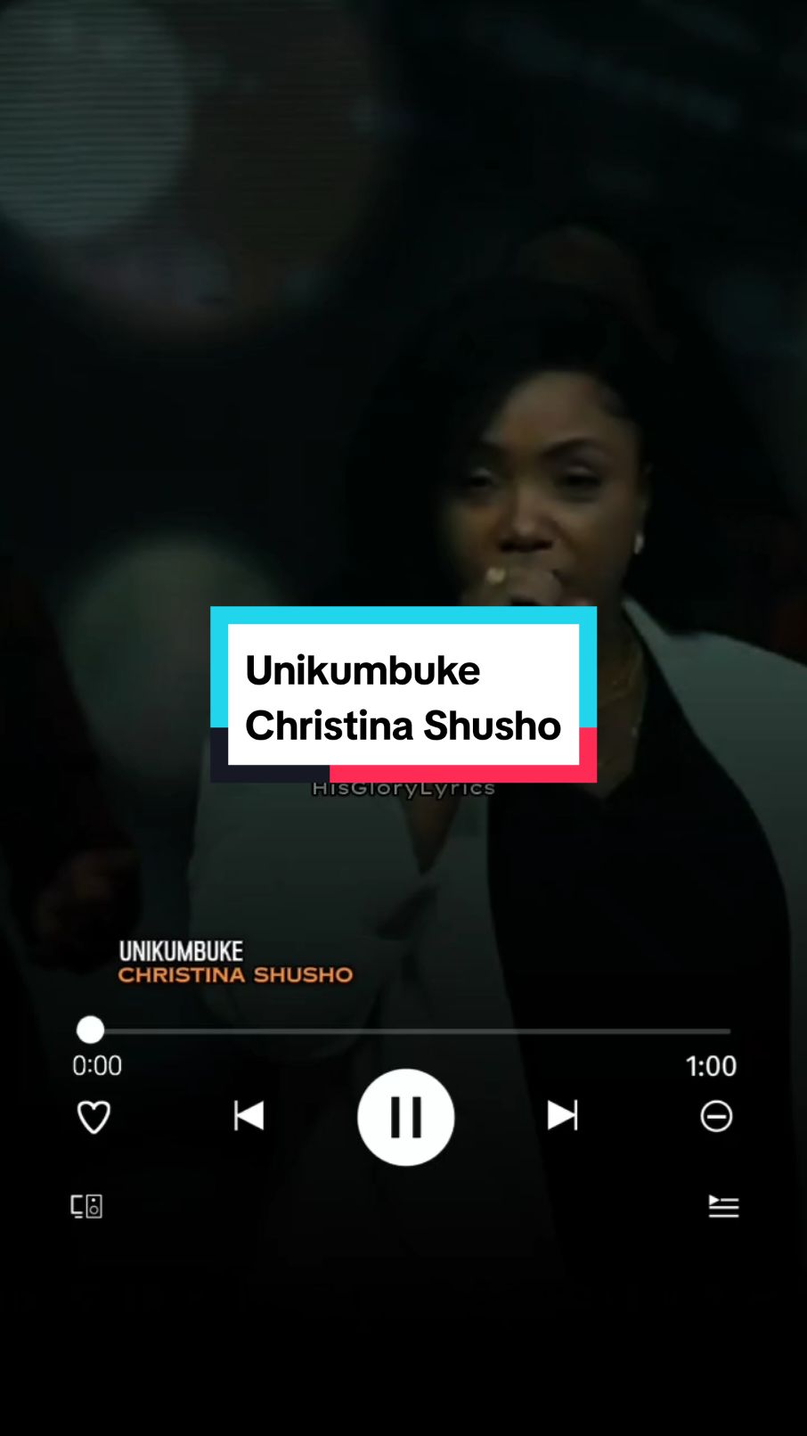 Song:Unikumbuke (Lyrics) Artist:Christina Shusho . . #unikumbuke #christinashusho #christinashusho🇹🇿🇹🇿 #tz #foru #tanzaniatiktok #tanzania🇹🇿 #fyp #kenyantiktok🇰🇪 #swahilitiktok #swahiligospel #africantiktok #eastafrica #nigeriantiktok🇳🇬 #christiantiktok #gospelmusic #hisglorylyrics #tik_tok #fyppp 