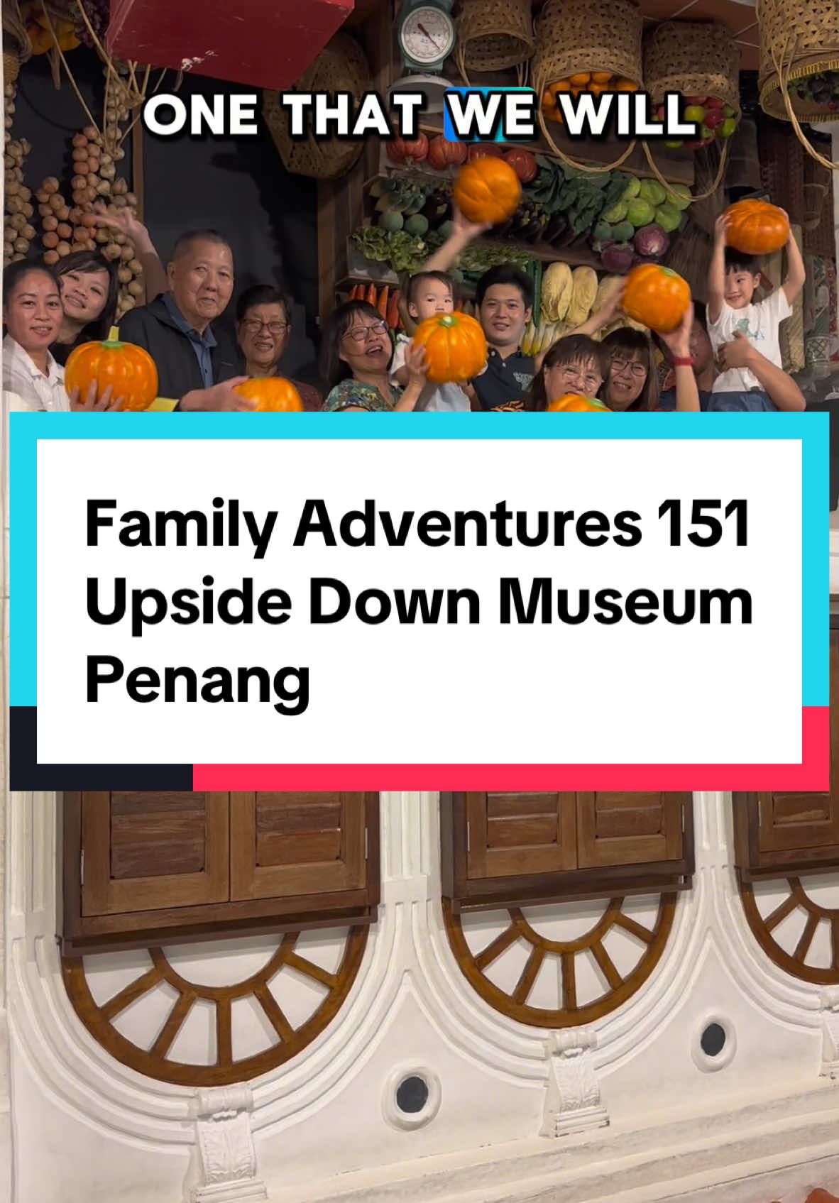 Upside Down Museum in Penang. Not exactly an exciting attraction by itself but it was memorable and fun as we laughed at one another while posing for the various photos. It was also suitable for my elderly grandparents abd very young children. #family #parenting #sgfamily #sgkids #penang #upsidedownmuseumpenang 