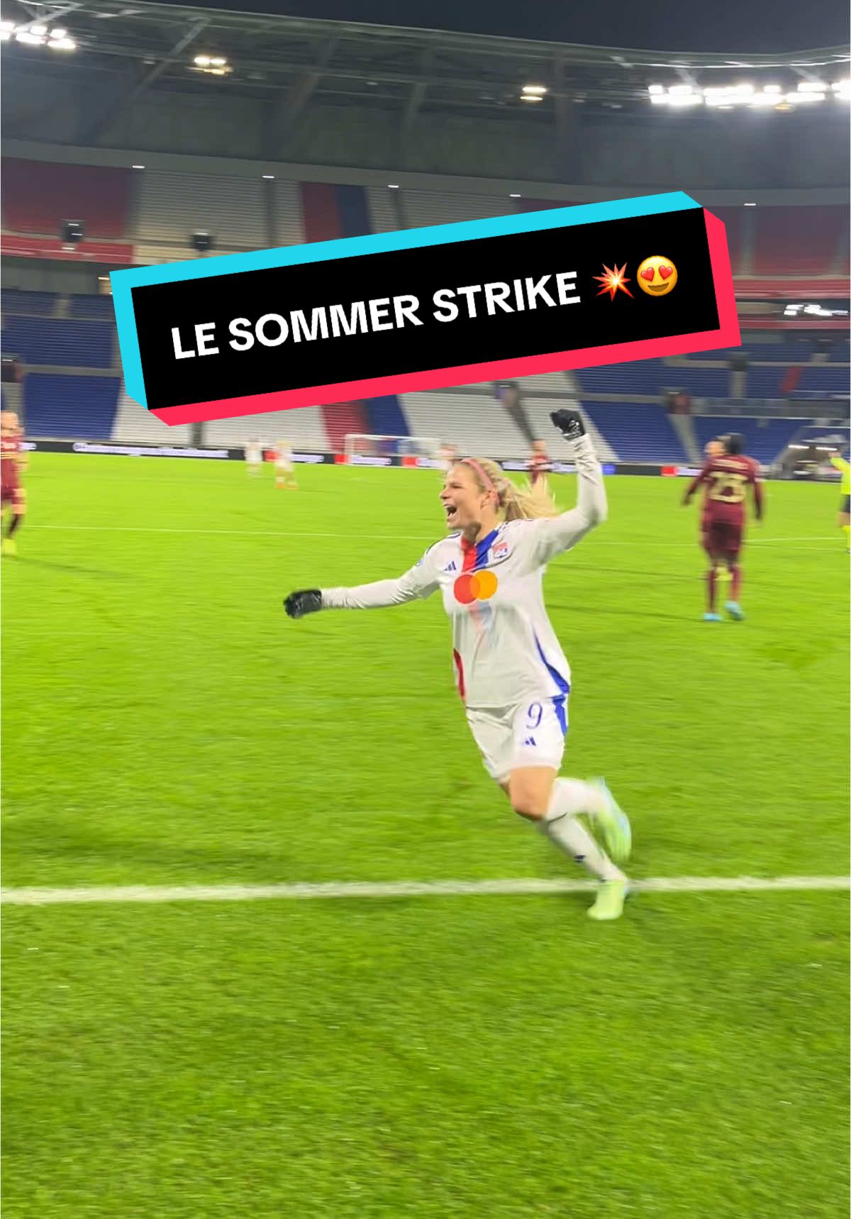 🇫🇷 Eugénie Le Sommer ☄️ #UWCL #WomensFootball #championsleague #olfeminin #lyon #olympiquelyonnais 