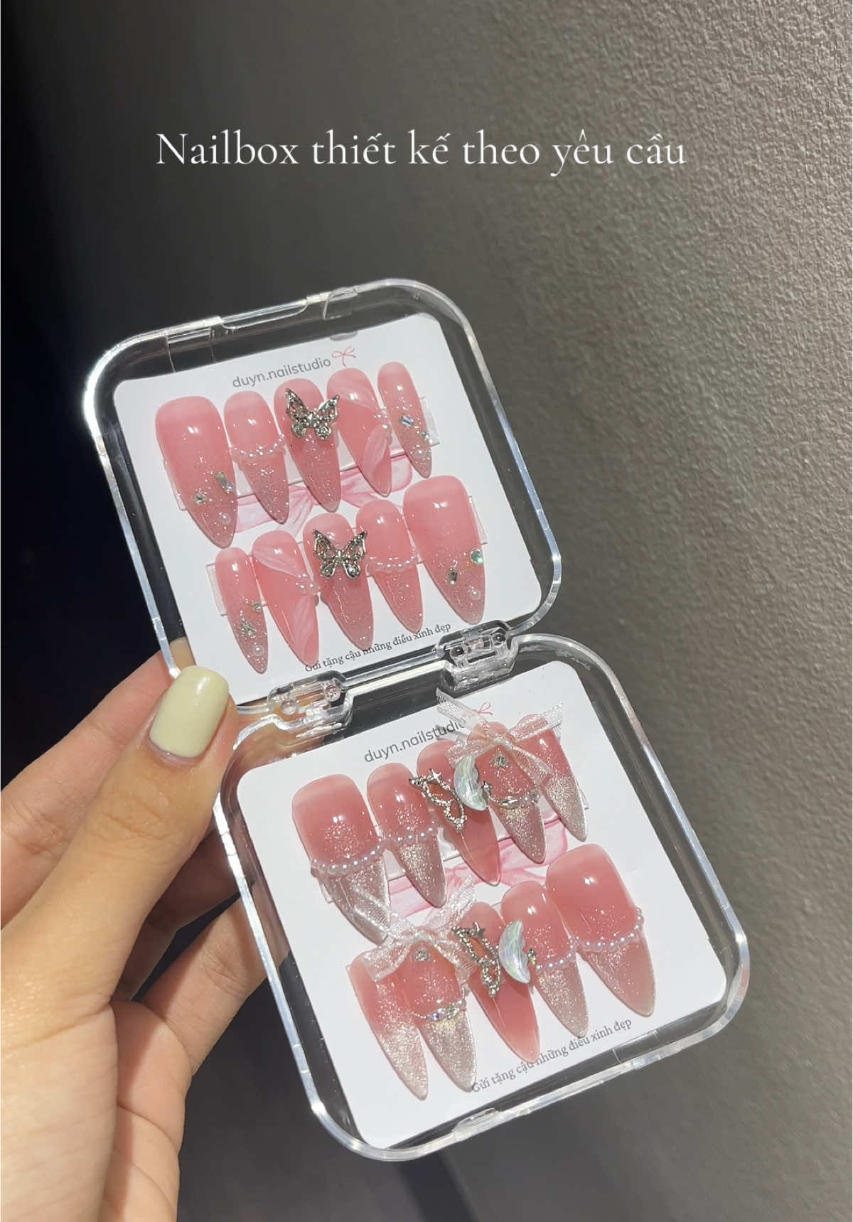 Nailbox theo yêu cầu ✨🍒 #nails💅 #nailbox #nailart #nailboxthietke #naildesigns 