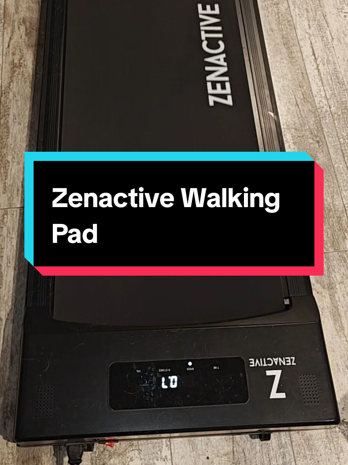 Hit those goals early! This walking pad gets up to 5mph!!!  #walkingpad #treadmill #Fitness #goals #zenactive #tiktokshopcybermonday 