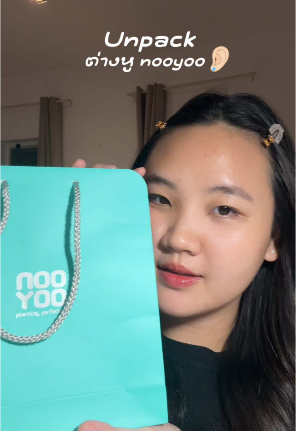 Unpack ต่างหู (โนสปอน) ต้องไปเก็บเพิ่มมั้ย? #ป้ายยาtiktok #เครื่องประดับ #ต่างหู #nooyoo 