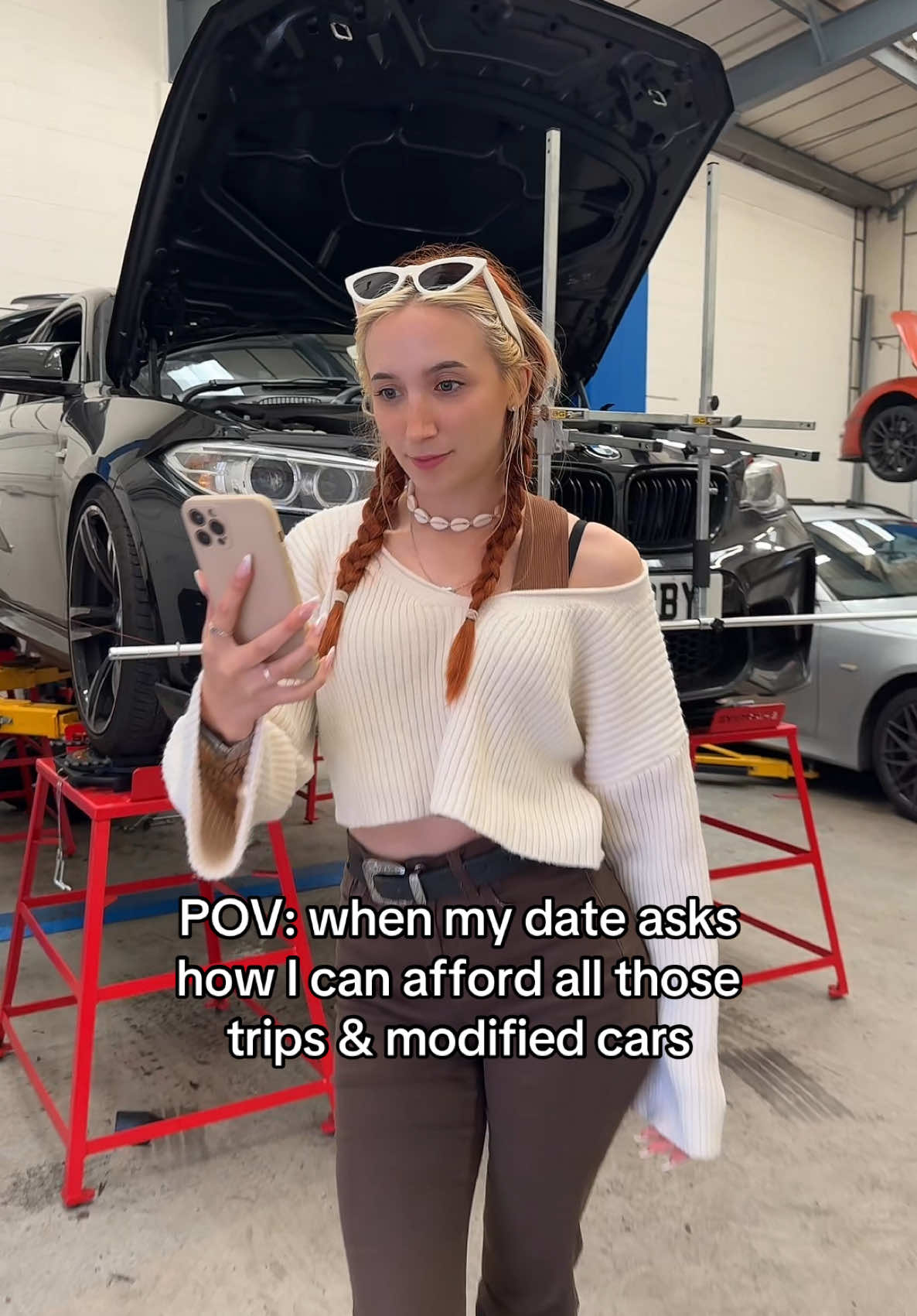 Oh lord #cargirl #cartok #rapunzeloreo #carcommunity #relatable #cargirlsbelike #ukcarscene #m2 #bmw 