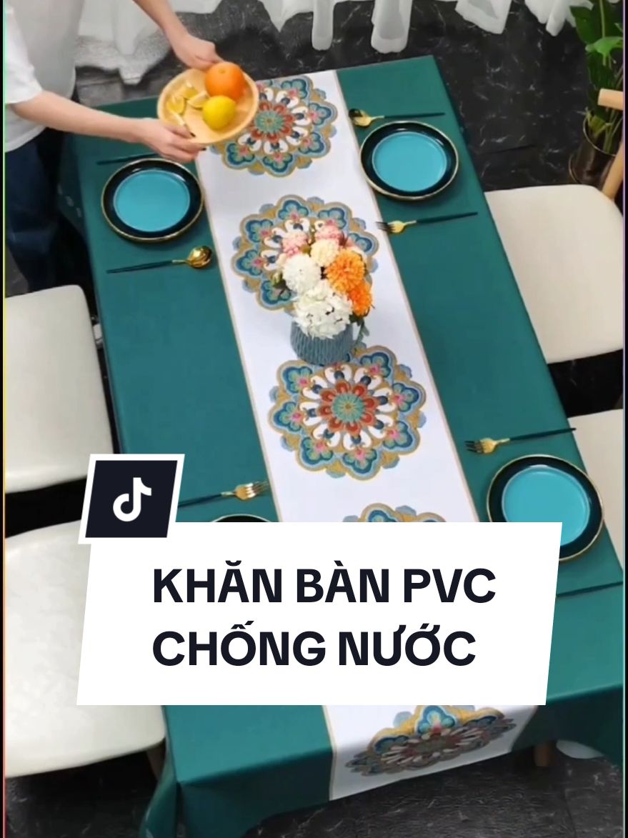 khăn trải bàn vải pvc chống thấm nước, khăn trải bàn mùa xuân #giadungtienich #khanban #khantraiban #khantraibanchongtham #khantraibanpvc 
