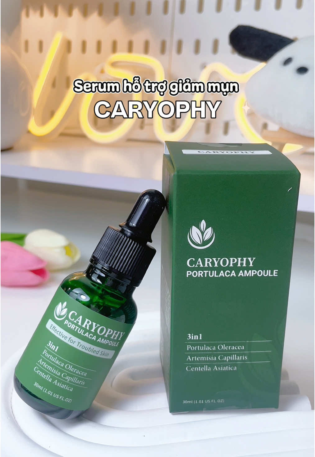 Serum caryophy dành cho da mụn đâyyy #pimohop #goclamdep #skincare #caryophy #caryophyvietnam #serumgiammun #serum #xuhuongtiktok #viral 