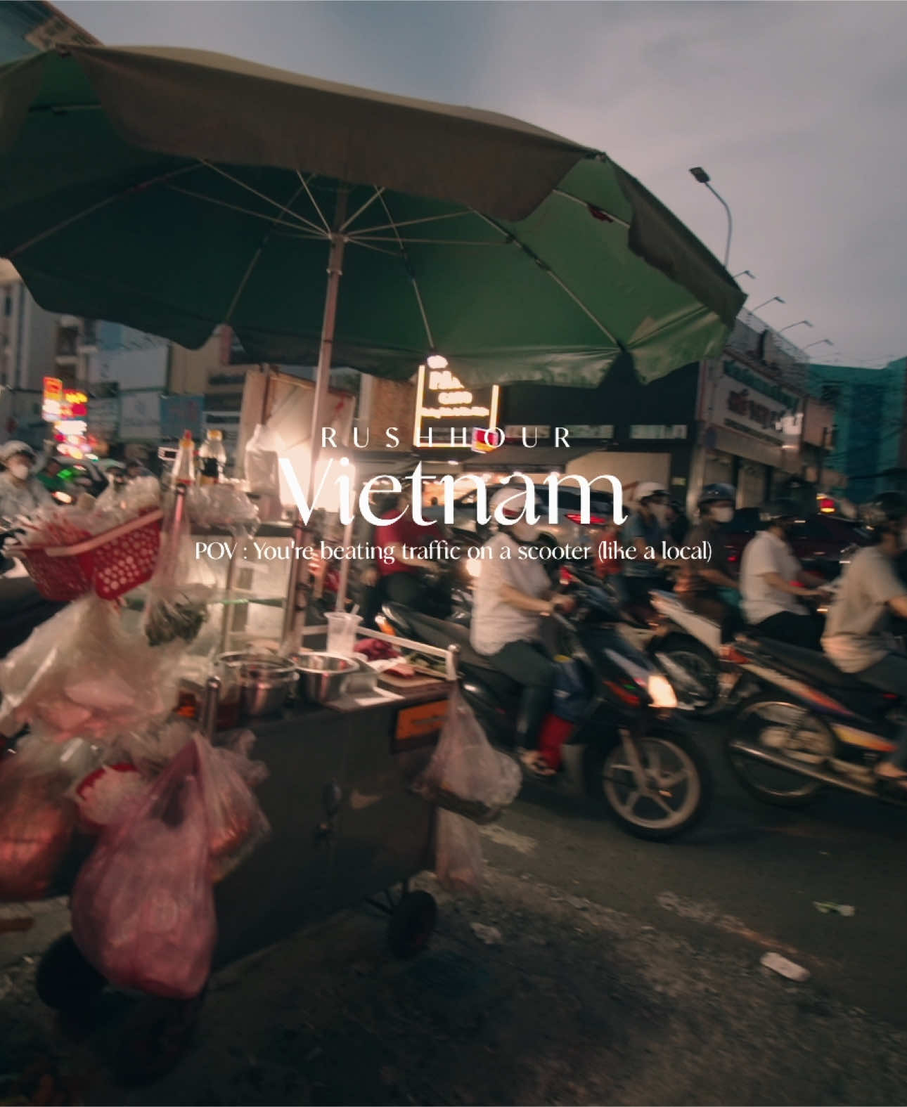 a trip down memorylane in the midst of Vietnam Rush-Hour Traffic 😮‍💨 HCM really is a place that has so much to capture while exploring the streets and markets 🥳 #vietnam #hcm #travel #traveltok #cinematic #Vlog #hochiminh #fyp #cinematography 