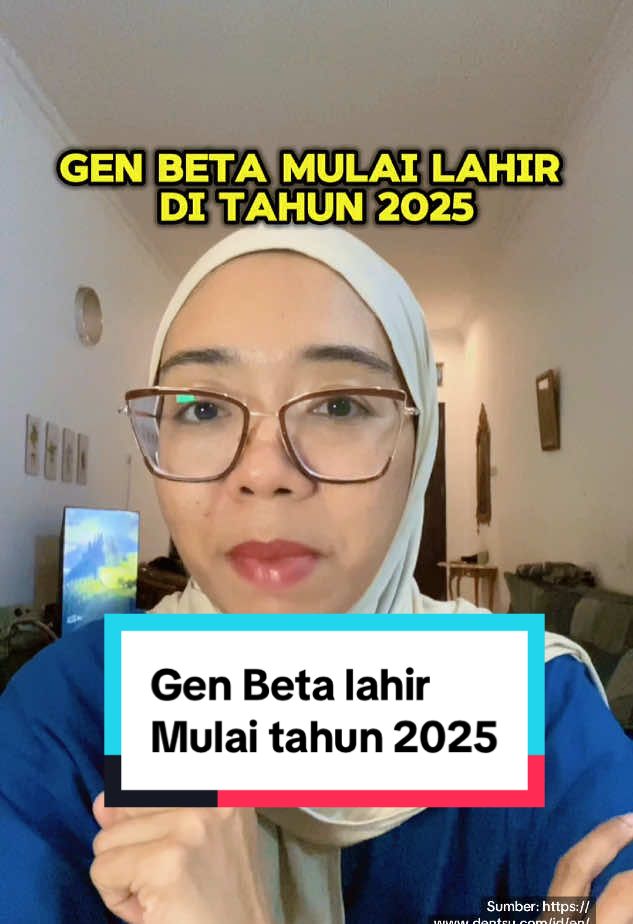 Habis Gen Alfa, terbitlah Gen Beta. #tausamasama #genbeta