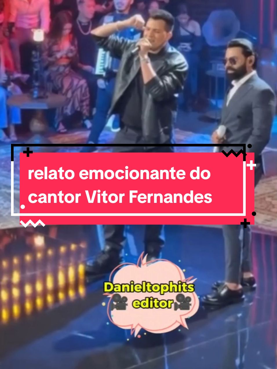 relato emocionante do cantor Vitor Fernandes.. #vitorfernandes #famosos #emocionante 