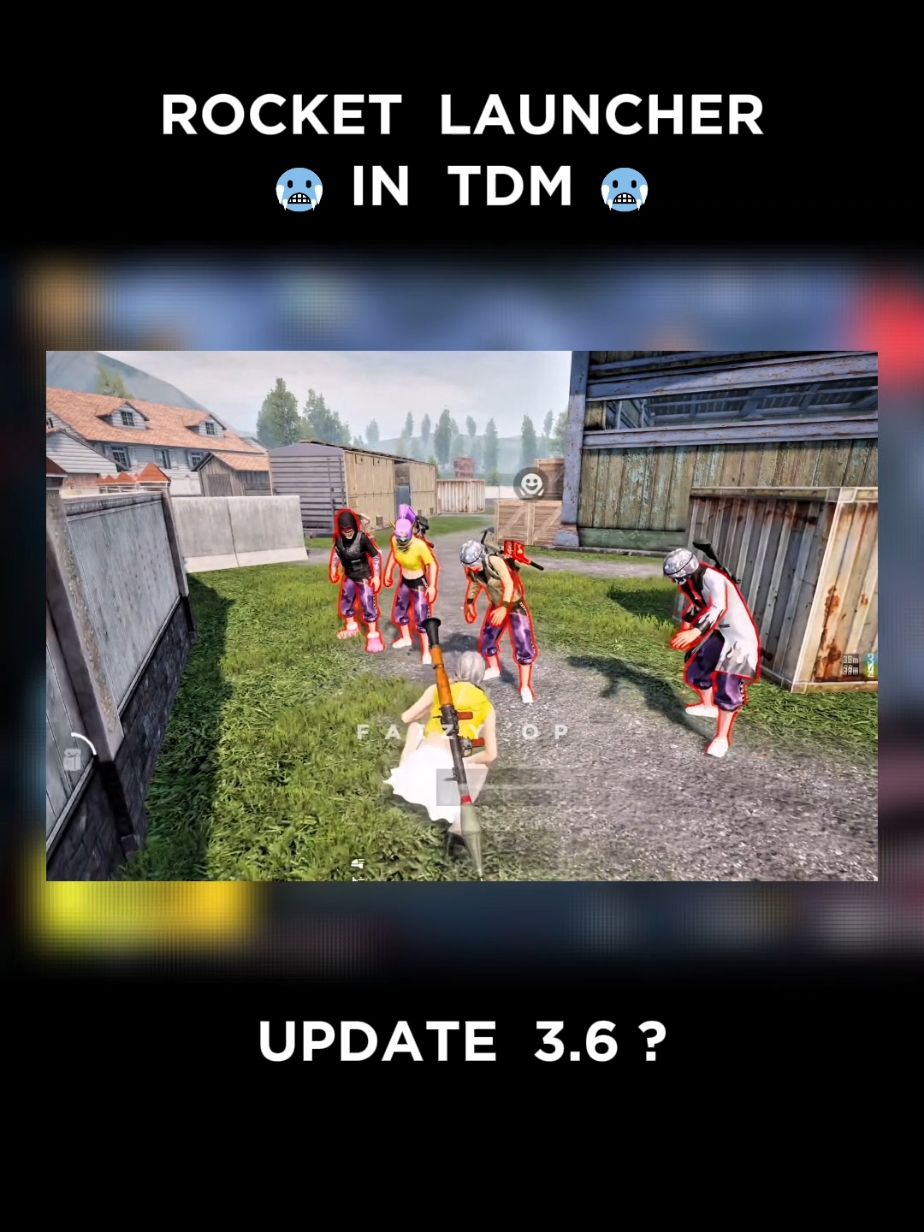 Rocket Launcher in TDM 🥶 Update 3.6 #PUBG #PUBGM #PUBGEDIT #PUBGLOVER #PUBGMOBILE #PUBGMNextStarProgram #PUBGMOBILEC7S20 