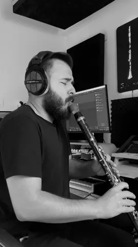 Beyaz ve Sen.. 🥀 #klarnet #clarinet #coversongs 