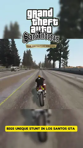 GTA San Andreas Definitive Edition #gaming #stunt 