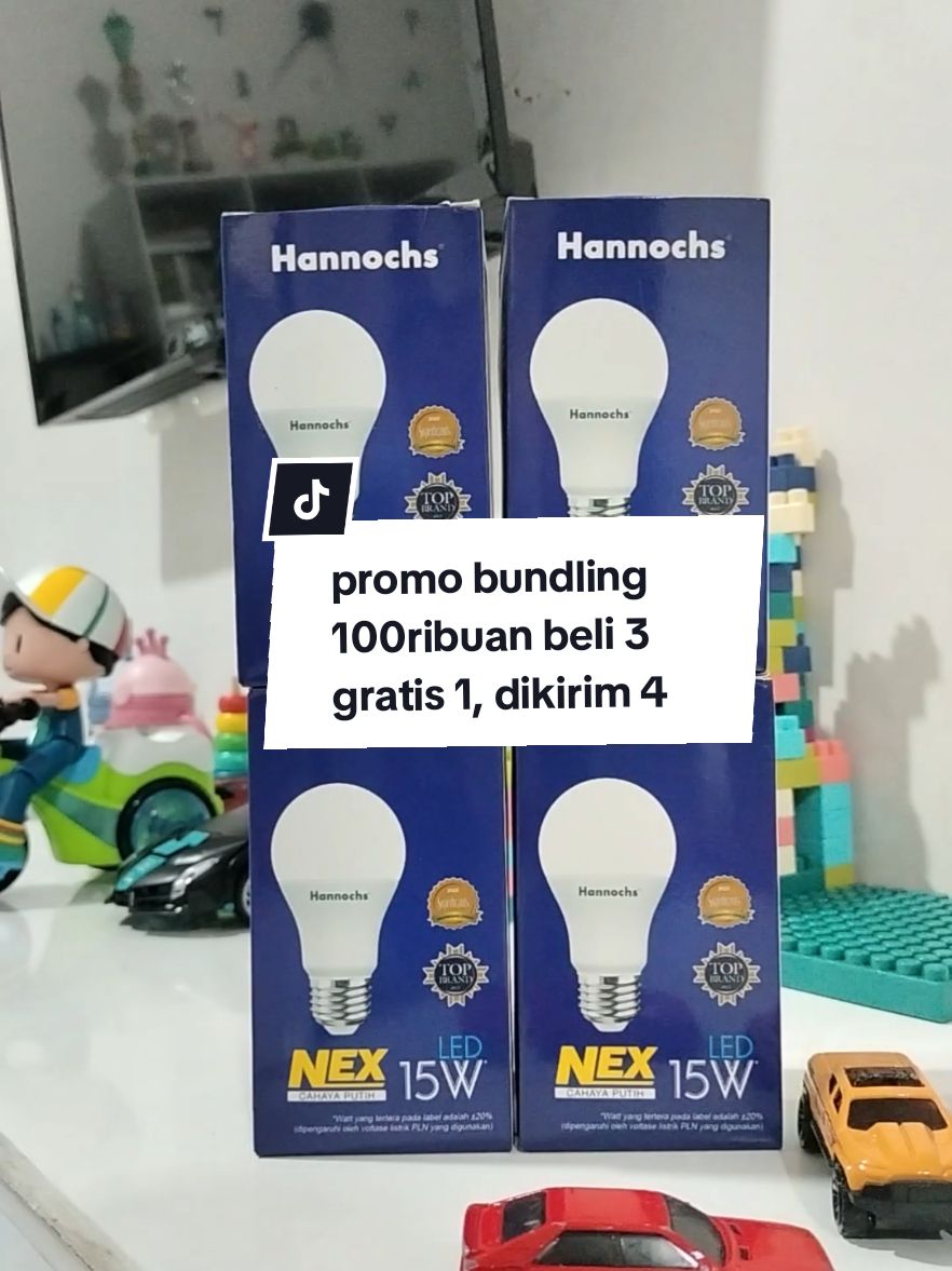 hannochs 15watt beli 3 gratis 1 