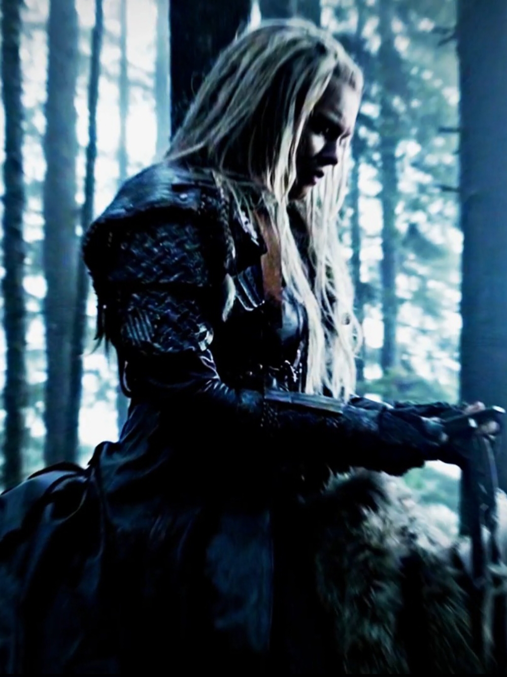 best character ever actually #the100 #the100edits #clarkegriffin #clarkegriffinedit #bellamyblake #octaviablake #fyp 