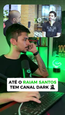 Até o Raiam Santos tem CANAIS DARK 📲🥷🏻