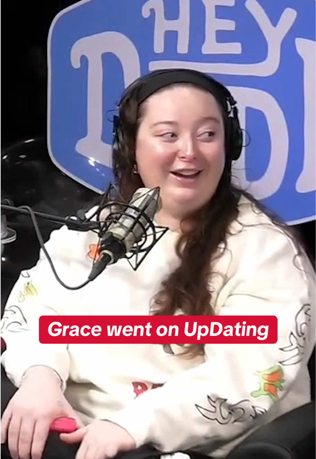 Graces gave us the behind the scenes of her experience on UpDating. Presented by @HeyDude 