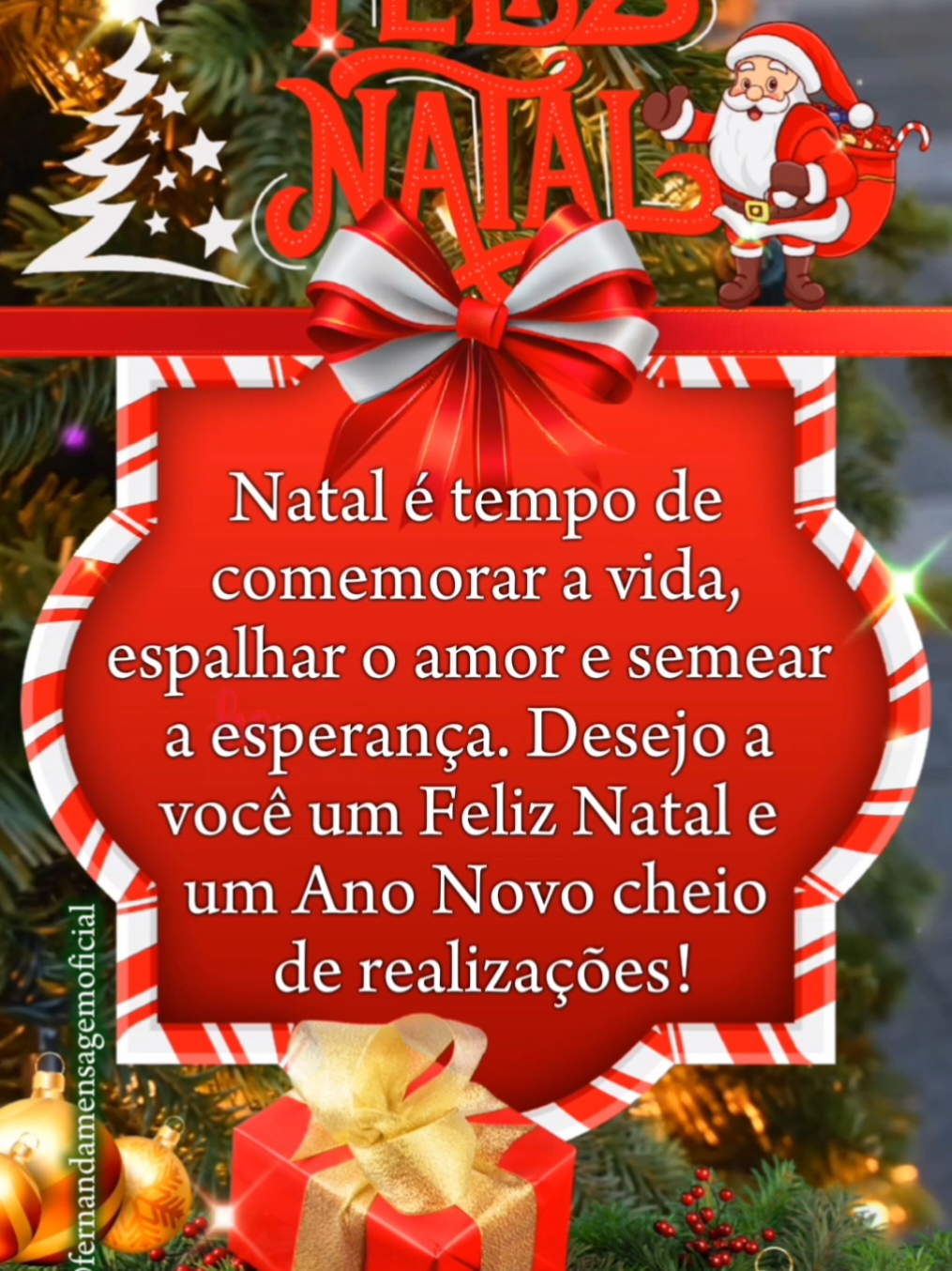 Feliz Natal!🎅🎄 . . . . . #feliznatal #natal #mensagem #familia #festa #tik_tok 