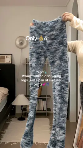 POV:🗽Away from cold shivering legs, just a pair of sweater pants💕👖#pants #womenwear #womenclothing #womenfashion #christmas #tiktokshopblackfriday #tiktokshopcybermonday #spotlightfinds #blackfridayearlydeals #blackfridaydeals #blackfriday #FreshforWinter #falloutfits #NcmRyuAnniversarySale #falloutfits 