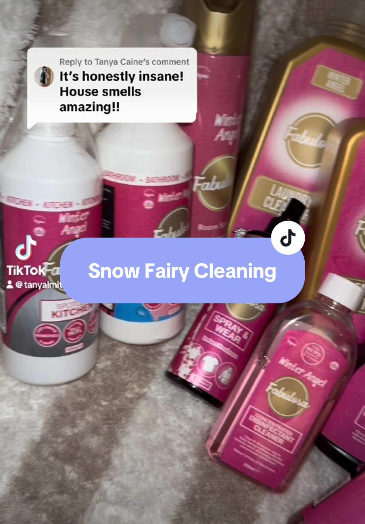 Obsessed!! #fabulosa #cleaning #CleanTok #tiktokcleaning #snowfairy #housesmells 