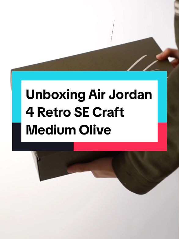 Unboxing Air Jordan 4 Retro SE Craft Medium Olive #AirJordan4 #JordanCraft #MediumOlive #RetroSE #SneakersAddict #StyleJordan #EditionLimitée #Jordan4Olive #TendanceStreetwear #CollectionJordan #fye #france #sport #chaussure #sneakers 